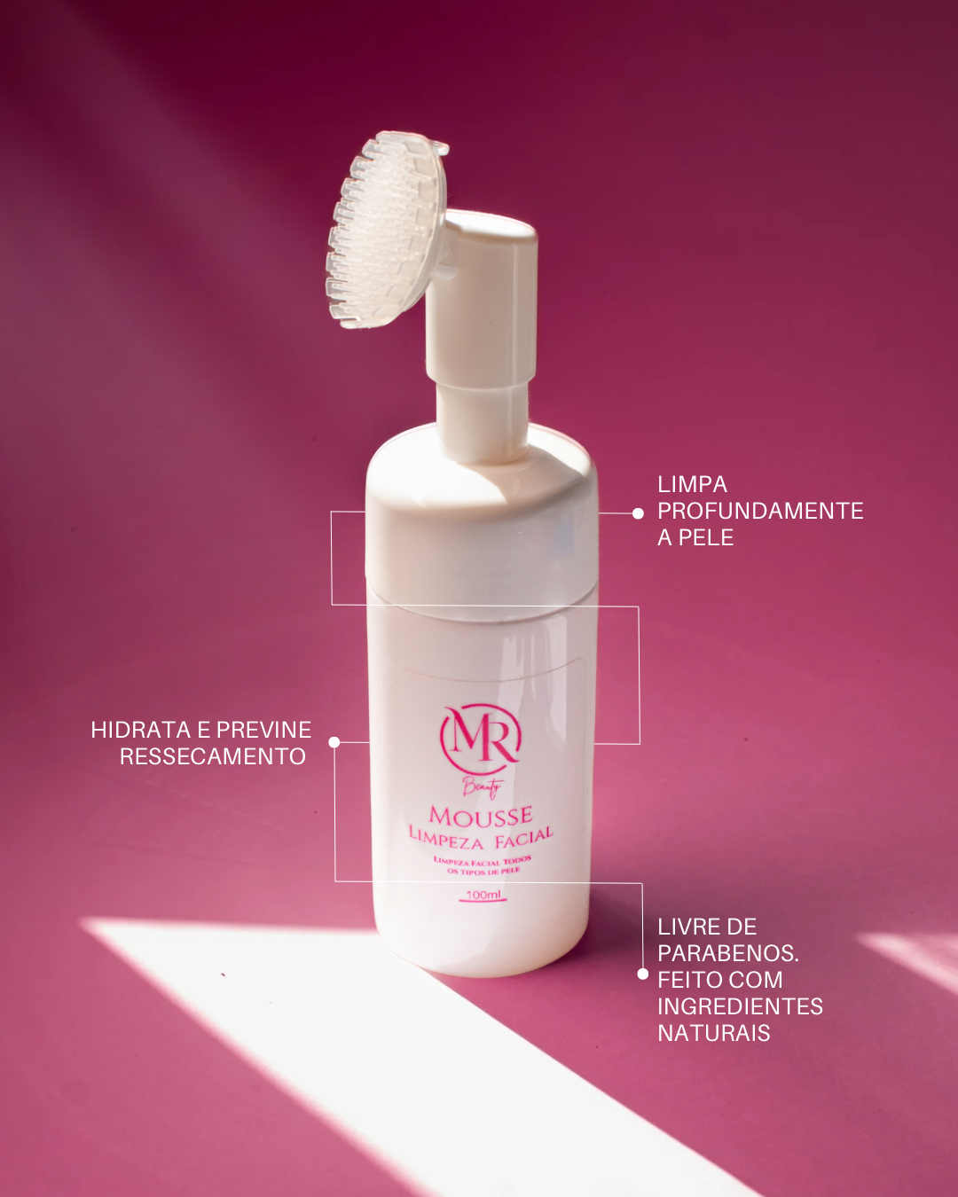 Mousse de Limpeza Facial